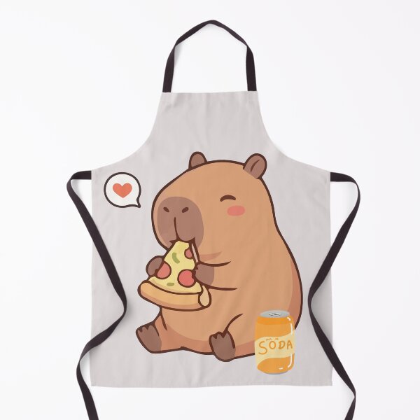 Item preview, Capybara's Slice of Happiness designed and sold by AppealingVibes.