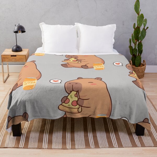 Item preview, Capybara's Slice of Happiness designed and sold by AppealingVibes.