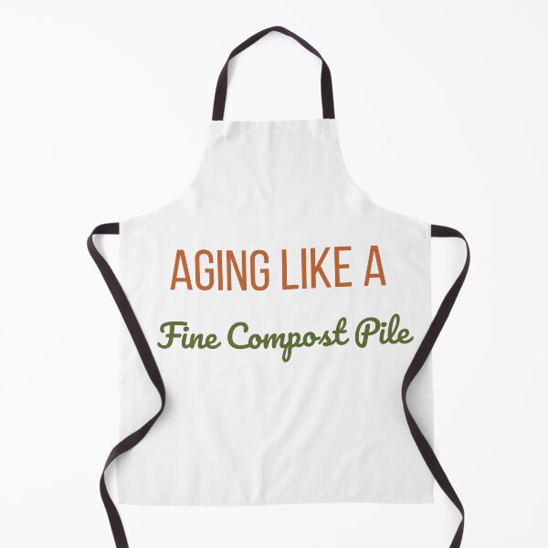 Aperçu de l'œuvre T-shirt « Vieillir comme un bon tas de compost » — Cadeau de jardinage humoristique pour femmes créée et vendue par AggieKZee.