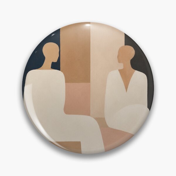 Item preview, Le Salon Bleu – Modern Figurative Wall Art Illustration designed and sold by CARRAANN.