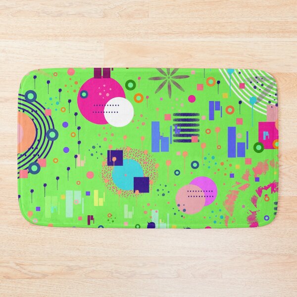 Item preview, Lime Green Abstract Print designed and sold by DanielleGensler.