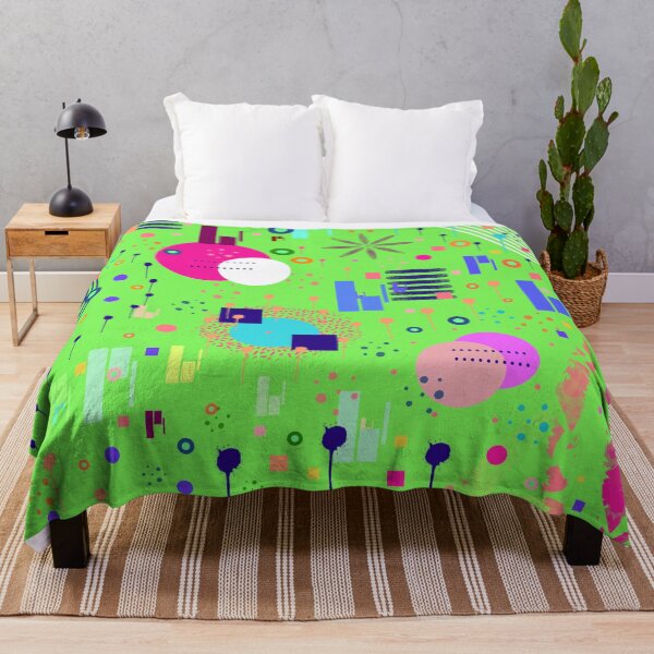 Item preview, Lime Green Abstract Print designed and sold by DanielleGensler.