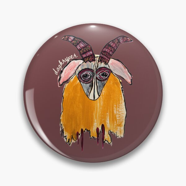 Item preview, Poludnitsa — Day Creeper No. 4 Slavic Folklore Painting Horned Creature designed and sold by dagkryper.
