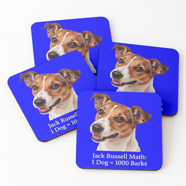 Item preview, Dueño de un perro Jack Russell Matemáticas de Jack Russell: 1 perro = 1000 ladridos designed and sold by fantasticdesign.