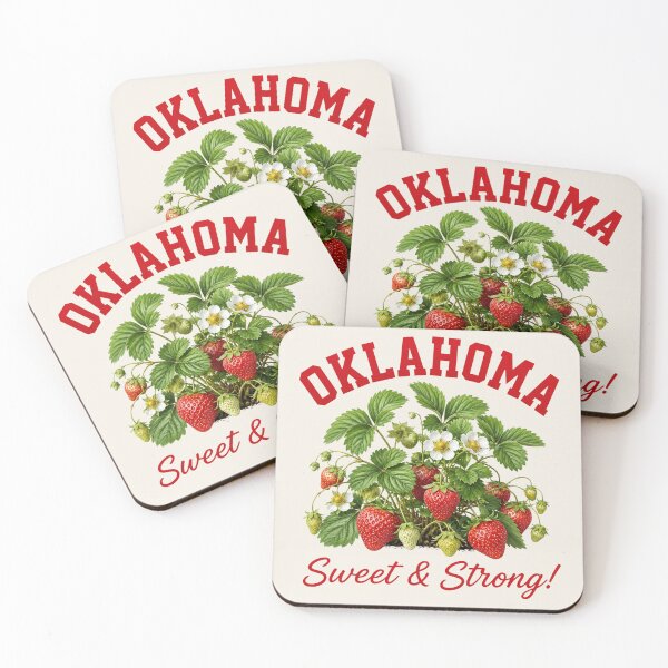 Item preview, Oklahoma Strawberry Patch Sweet & Strong Design designed and sold by The-Drip-Studio.
