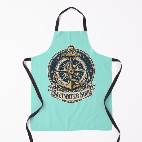 Item preview, Saltwater Soul Vintage Nautical Anchor Compass designed and sold by weeomano.