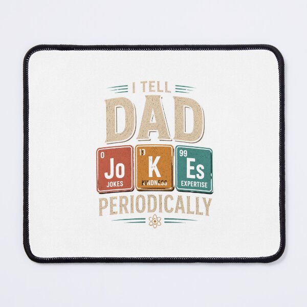 Item preview, I Tell Dad Jokes Periodically Funny Father's Day Gift Science Pun Vintage designed and sold by PatternFly.