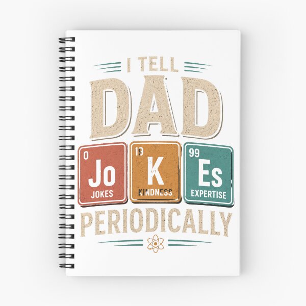 Item preview, I Tell Dad Jokes Periodically Funny Father's Day Gift Science Pun Vintage designed and sold by PatternFly.