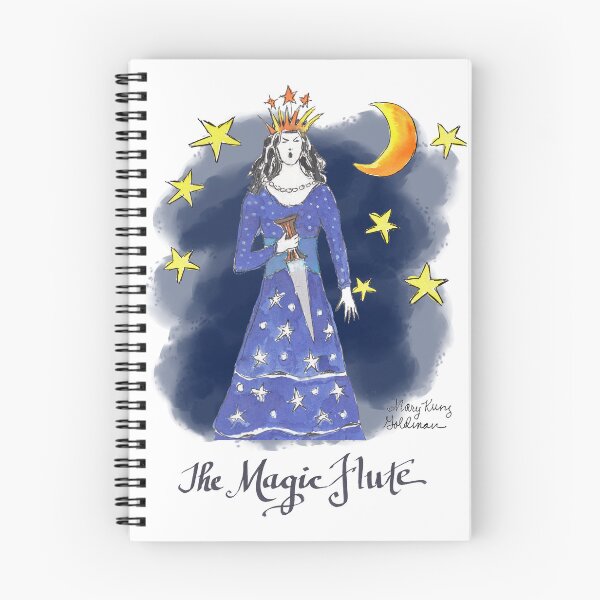 Item preview, The Magic Flute Opera Queen of the Night designed and sold by MaryKunzGoldman.