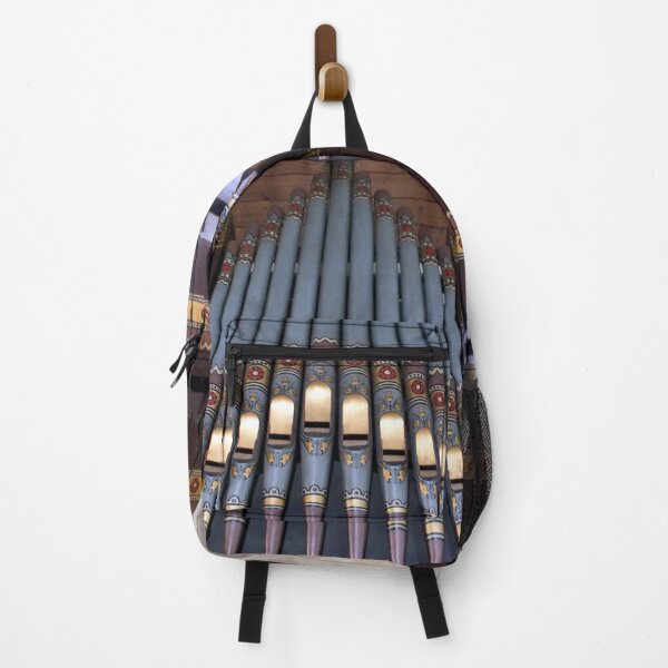 Item preview, Ornate Painted Pipe Organ in Traditional Church Interior designed and sold by pinkal.