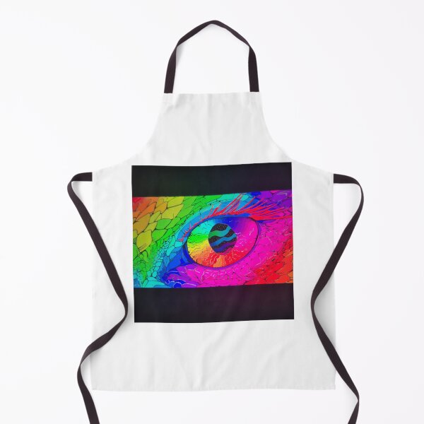 Item preview, Rainbow dragon eye designed and sold by RadiatedSkull.