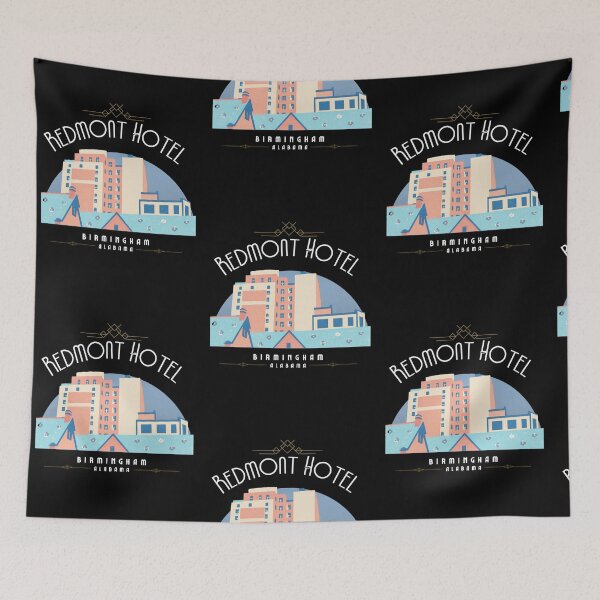 Item preview, Redmont Hotel (Birmingham, Alabama) Hero Graphic designed and sold by GhostlyWorld.