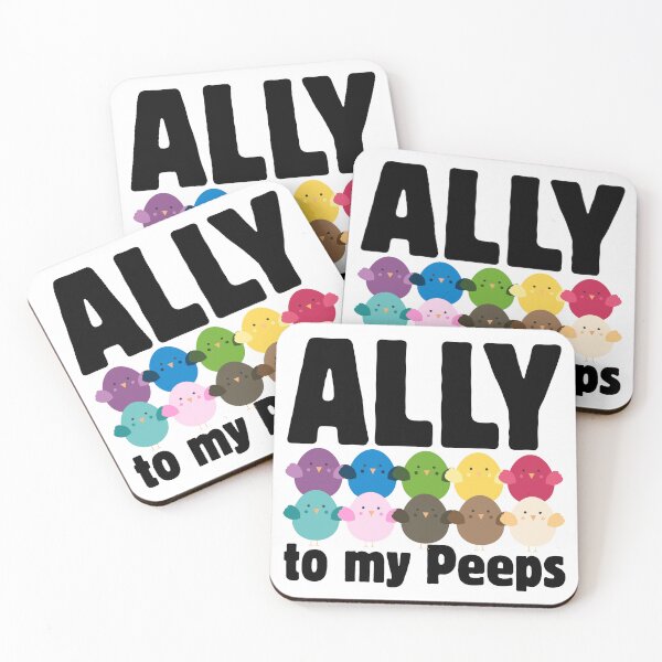 Item preview, Ally (Pride, Trans, POC) designed and sold by Catt's Creations.