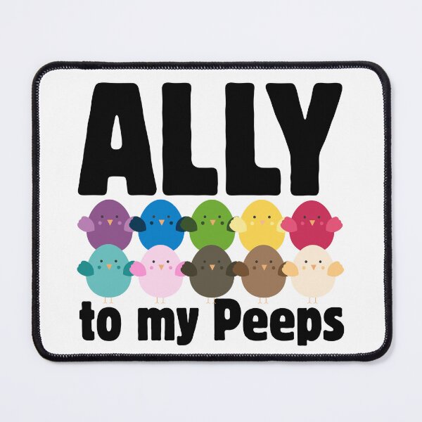 Item preview, Ally (Pride, Trans, POC) designed and sold by Catt's Creations.