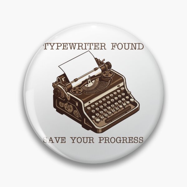 Item preview, Retro Typewriter Found Save Game designed and sold by BHP Studio.