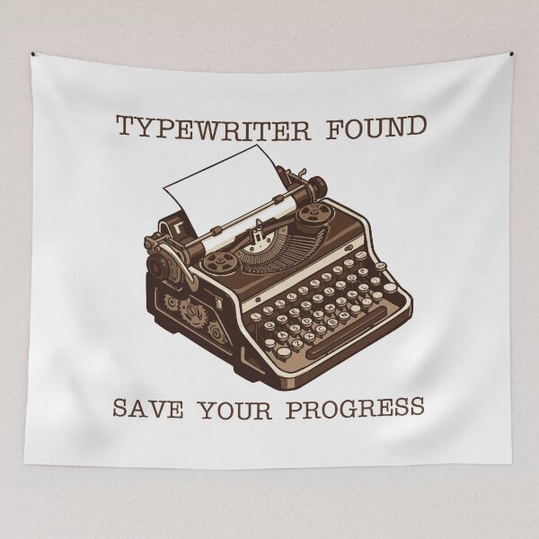 Item preview, Retro Typewriter Found Save Game designed and sold by BHP Studio.