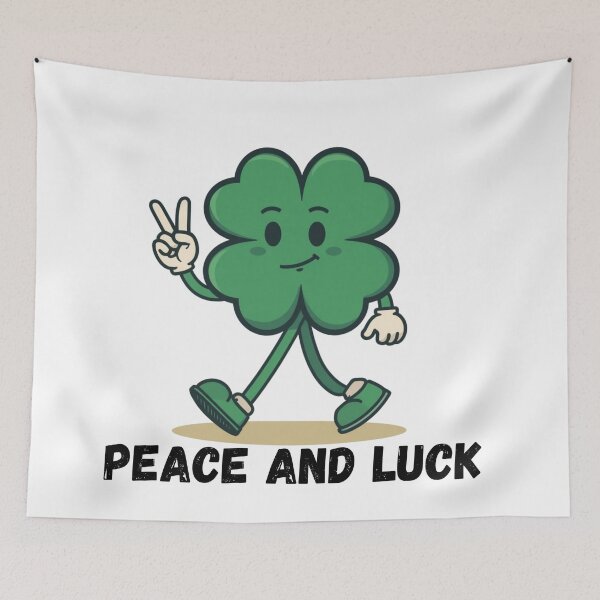 Item preview, Lucky green four-leaf clover  designed and sold by Lucky 777.