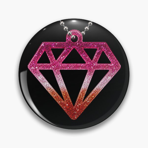 Item preview, Scene Queen Diamond Lesbian pride necklace Y2K Emo  designed and sold by ArcanePrintsxo.