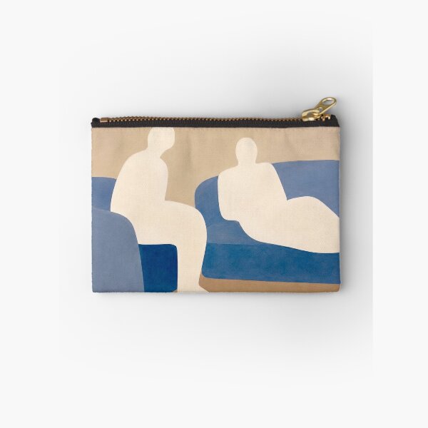 Item preview, Le Canapé Bleu – Minimal Figurative Wall Art Illustration designed and sold by CARRAANN.