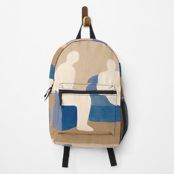 Item preview, Le Canapé Bleu – Minimal Figurative Wall Art Illustration designed and sold by CARRAANN.