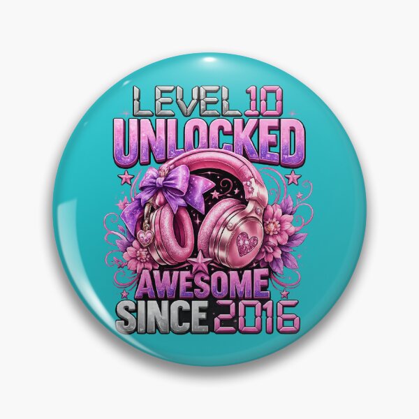 Item preview, Level 10 UNLOCKED designed and sold by Robs Designs.