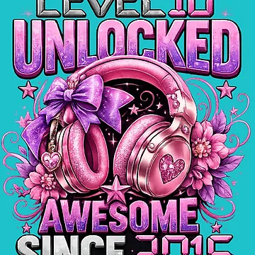Artwork thumbnail, Level 10 UNLOCKED by Robs Designs