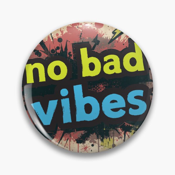 Item preview, No Bad Vibes designed and sold by Alt-Art-Digital.