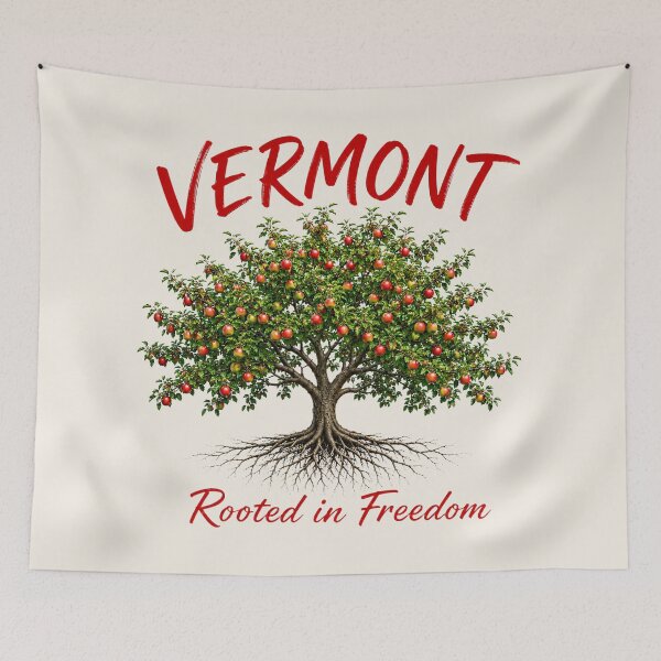 Item preview, Vermont Apple Tree Rooted in Freedom designed and sold by The-Drip-Studio.
