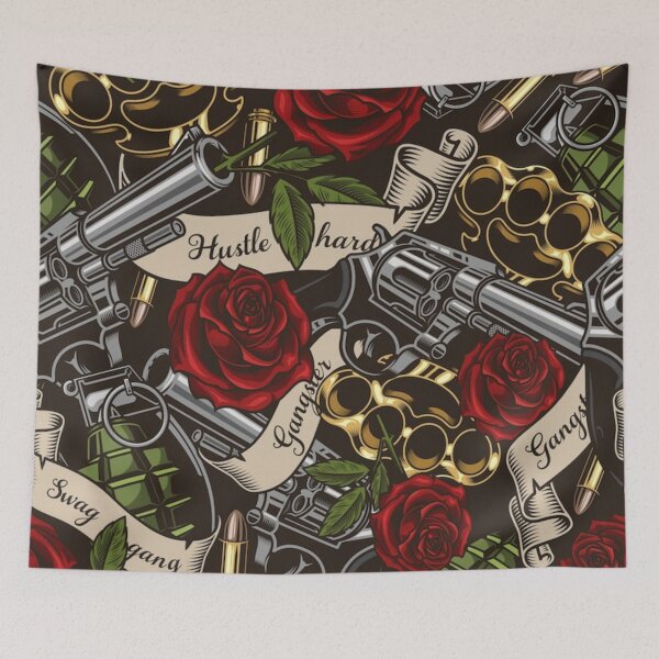 Item preview, gangster pattern designed and sold by pksart1.