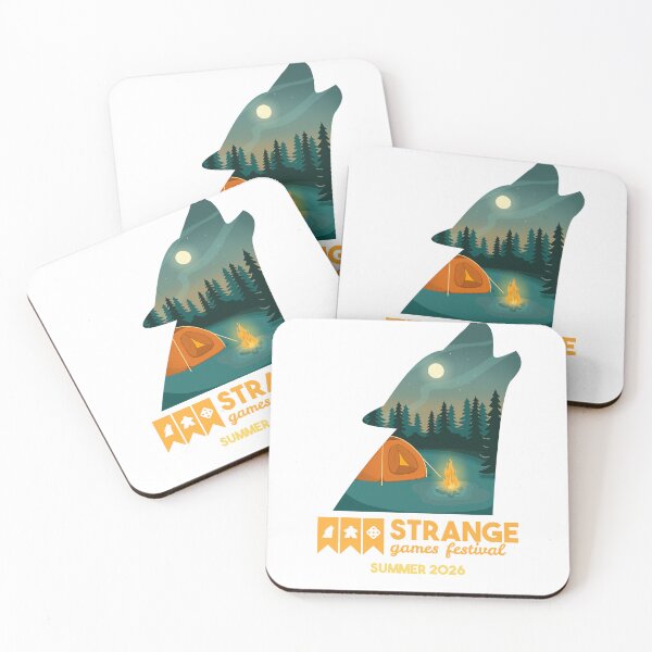 Item preview, Strange Games Festival Wolf (dark) designed and sold by StrangeGamesF.