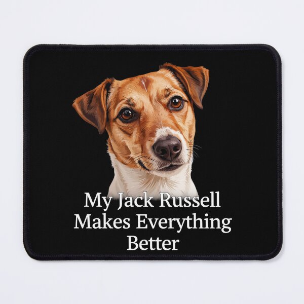 Item preview, Jack Russell Dog Owner My Jack Russell Makes Everything Better Art Design designed and sold by fantasticdesign.