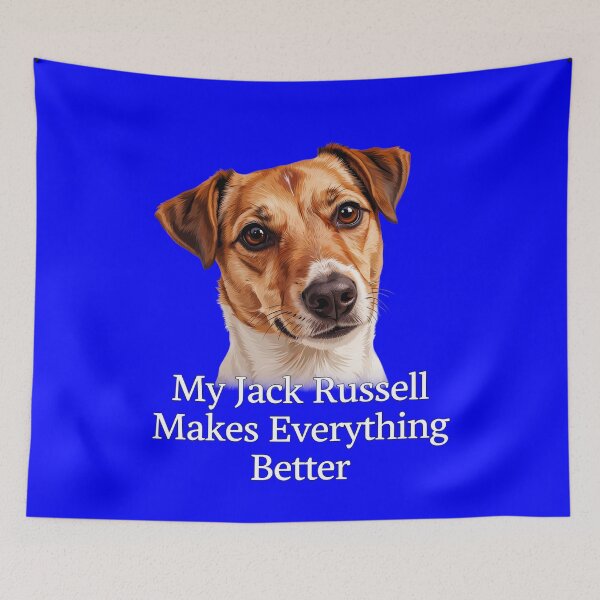 Item preview, Jack Russell Dog Owner My Jack Russell Makes Everything Better Art Design designed and sold by fantasticdesign.