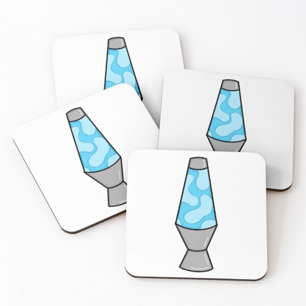 Item preview, Blue Lava Lamp Drawing designed and sold by gardenstatestudio.