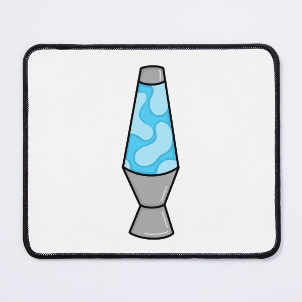 Item preview, Blue Lava Lamp Drawing designed and sold by gardenstatestudio.