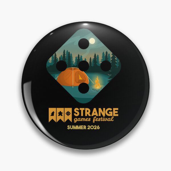 Item preview, Dados de Strange Games Festival (oscuro) designed and sold by StrangeGamesF.