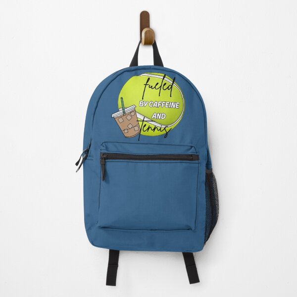 Item preview, Fueled by Caffeine and Tennis | Funny Tennis Player Gift | Tennis Lover Quote | Tennis Ball Coffee Design designed and sold by Rush2Buy.