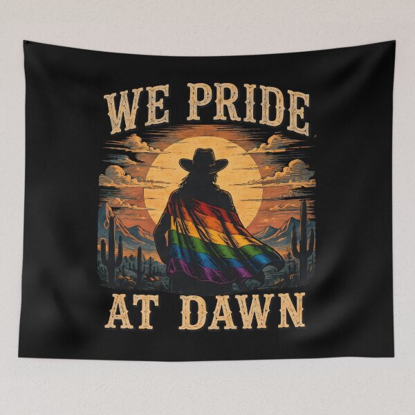 Item preview, We Pride At Dawn Cowgirl Equality Humor designed and sold by Marblaes00.