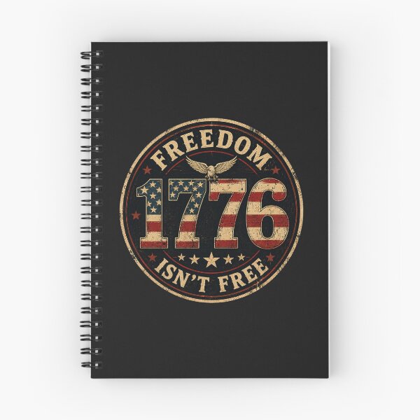 Item preview, Freedom Isn't Free 1776 - Vintage American Flag Patriotic Sticker designed and sold by Collins Design.