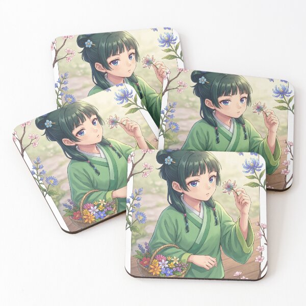 Item preview, Apothecary Girl // Anime Illustration - Botanical Garden Chinese Anime Fantasy Art designed and sold by Astraphyllia.
