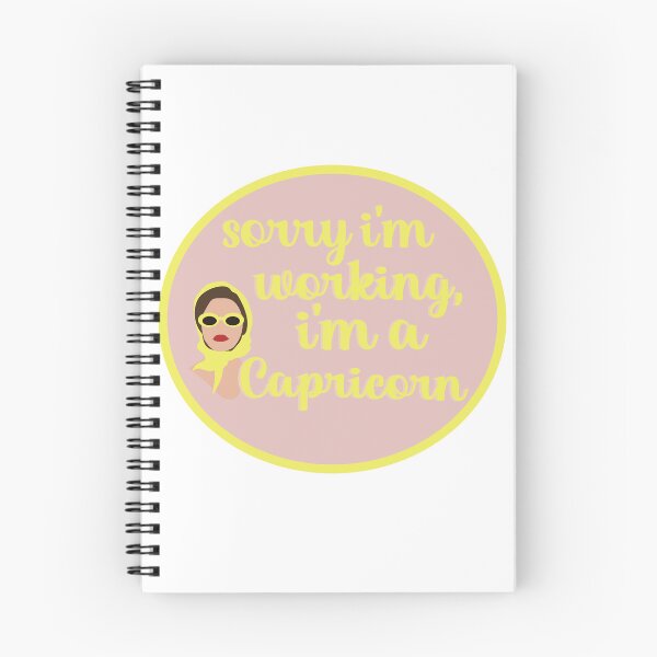 Item preview, sorry I'm working, I'm a Capricorn designed and sold by Megan Miranda.