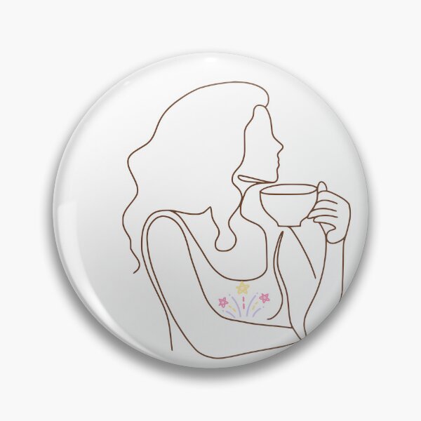 Item preview, Behind Every Strong Woman Is a Great Cup of Coffee designed and sold by Asmanasser.