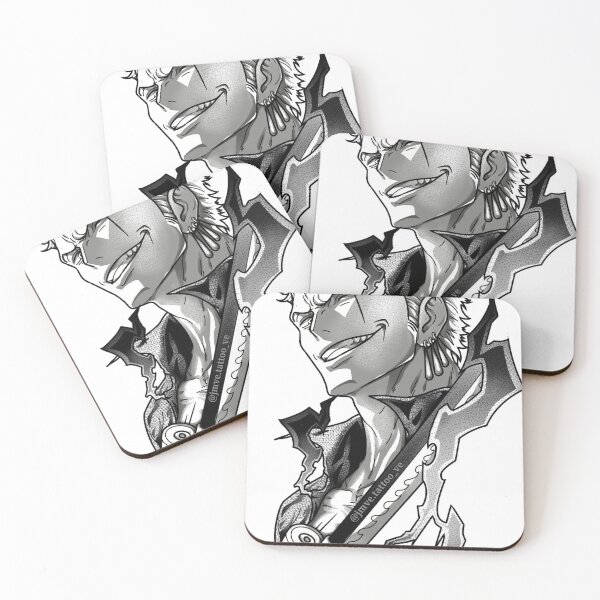 Item preview, Zoro One Piece Anime Art Silhouette designed and sold by BaakaStore.