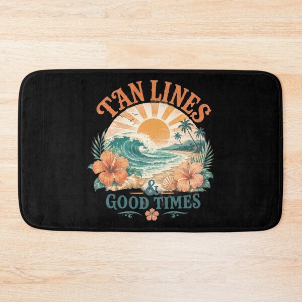 Item preview, Tan Lines & Good Times Retro Beach Aesthetic Summer Vacation Wave Design designed and sold by MartBook.