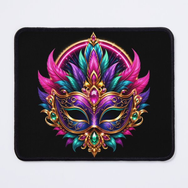 Item preview, Rave Masquerade Mask designed and sold by syotos-ai.