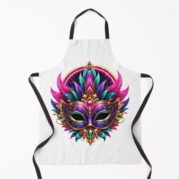 Item preview, Rave Masquerade Mask designed and sold by syotos-ai.