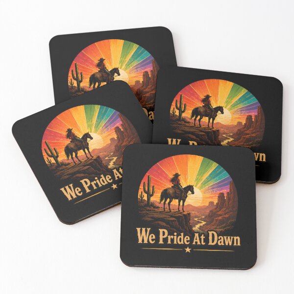 Item preview, We Pride At Dawn Rustic Rainbow Western designed and sold by Marblaes00.