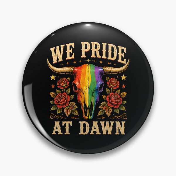 Item preview, We Pride At Dawn Rodeo Pride Statement designed and sold by Marblaes00.