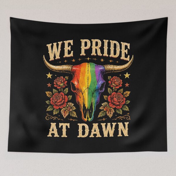 Item preview, We Pride At Dawn Rodeo Pride Statement designed and sold by Marblaes00.