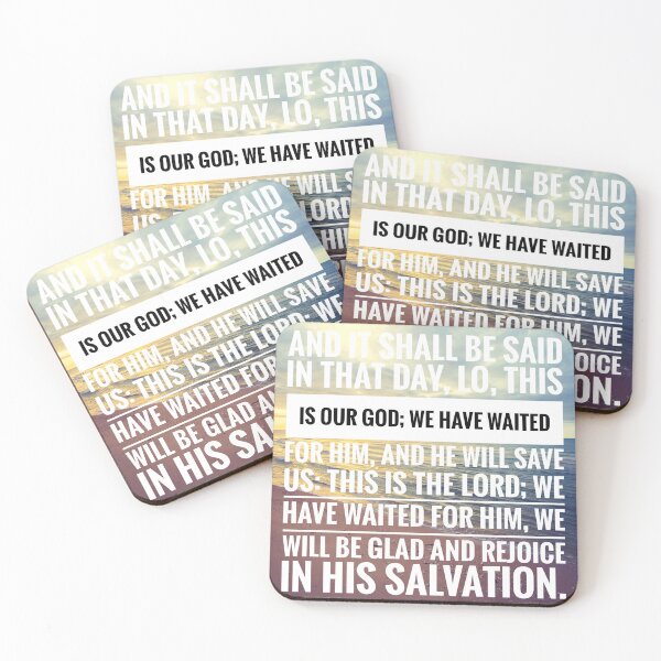 Item preview, Isaiah 25:9 designed and sold by Undonemadenew.