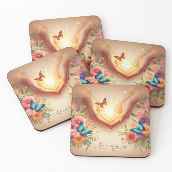 Item preview, Healing Hands of Love and Light designed and sold by Fresh Starts.